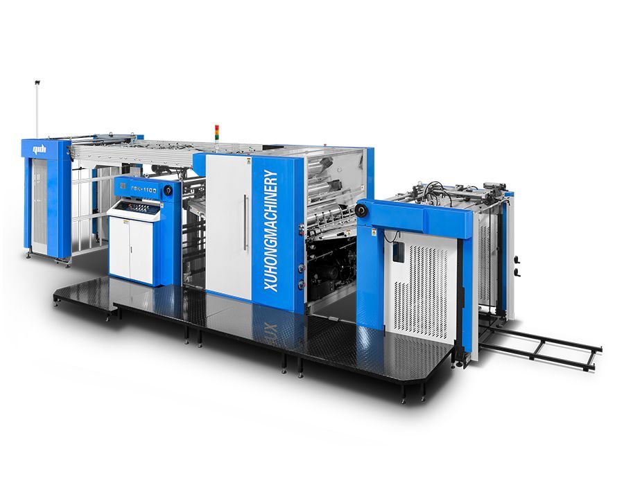 FBK - 1100 fully automatic paper mounting machine